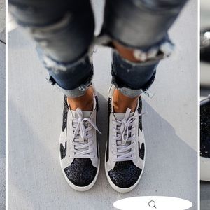 VICI Glitter Sneakers (look like Golden Goose)